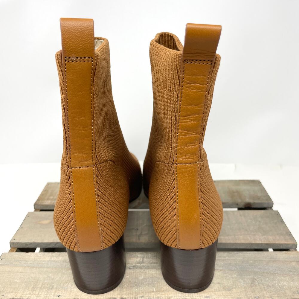 Everlane The Glove Boot In Toffee Tan ReKnit Size 11 New - Picture 8 of 10
